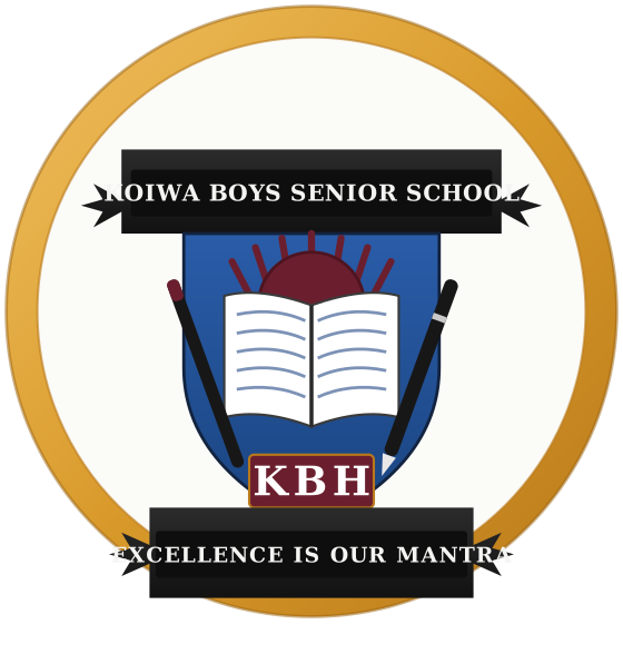 Koiwa Boys' Senior School crest