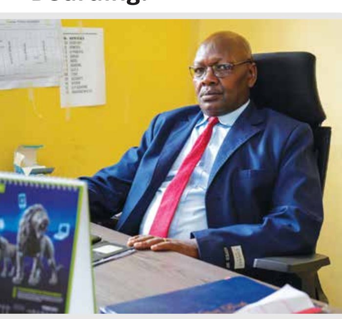 Mr. Kennedy Tanui, Deputy Principal, Boarding